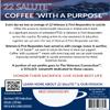 22 Salute Papua New Guinea Ground Coffee Medium Roast, Specialty Single Origin Arabica Coffee With Exotic Spice Flavor Notes, 12oz Bag view 2