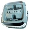 360 Mop and Bucket with Wringer Set, Hands Free Flat Floor Mop and Bucket, 4 Washable Microfiber Pads Included, Wet and Dry Use, Silver view 3