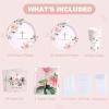 169 pcs Pink Baptism Plates, Napkins, Cutleries, Tablecloth for 24 persons (24) view 2