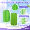 8 Pack Reusable Mop Replacements Pads Compatible for Swiffer Wet Jet Mop, Wet Spray Pad Refill Pads for Wet Jet Mop- Dry Wet Use for 10-12inch Wet Spray Mops- Suitable for Hardwood Floor Cleaning view 3