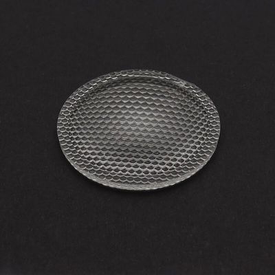 GatherTOOL 1PC/5Pcs Dia 23mm/ 38mm Bead Or Smooth Surface Acrylic Plano Convex Lens Reflector Lampshade Cover for LED Flashlight Headlamp Bike Light (Color : Bead Surface 38mm, Size : 1 piece)