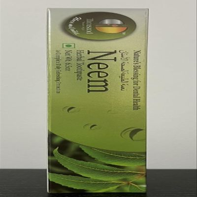 Neem Toothpaste 5 in 1 Herbal Paraben Free Fluoride Free 100% Vegetable Base