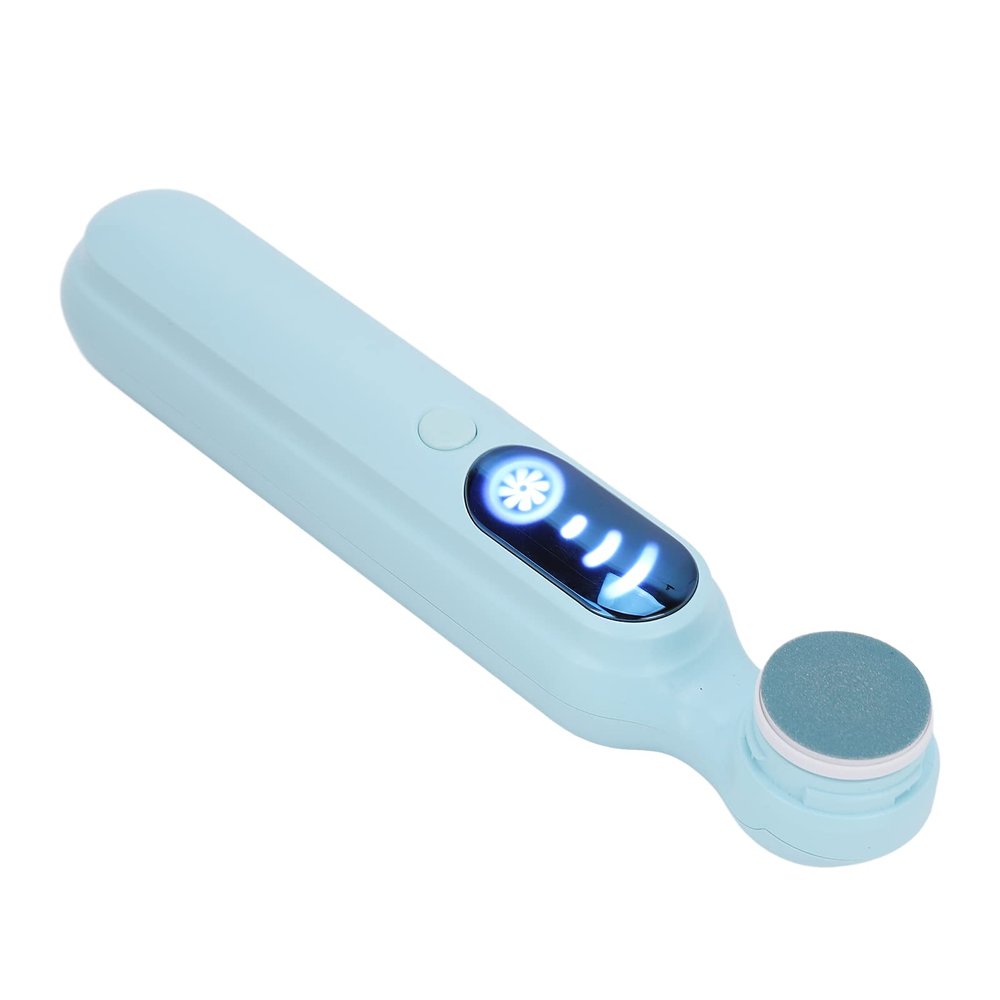 Baby Nail Clipper 360 Flying Saucer Baby Nail Trimmer Electric Double Moon Cover 3 Modes Six Attachments for Baby and Newborn
