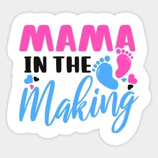 Stickers Vinyl Pregnancy Announcement Shirt | Mama in The Making - Vinyl Stickers Laptop Decal Water Bottle Sticker Funny Sticker 21882