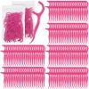 Baderke 600 Count Floss Picks Bulk Dental Flossers Picks for Adults Non Breakable Tooth Picks Flossers Teeth Cleaning Dental for Family Pack Travel(Hot Pink) view 1