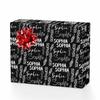 MyPupSocks Custom Wrapping Paper with Logo Leave Birthday Wrapping Paper for Women Roll Black Personalized Wrapping Paper with Name Christmas Mr And Mrs Wrapping Paper Roll 5 Rolls view 1