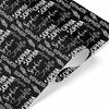 MyPupSocks Custom Wrapping Paper with Logo Leave Birthday Wrapping Paper for Women Roll Black Personalized Wrapping Paper with Name Christmas Mr And Mrs Wrapping Paper Roll 5 Rolls view 3