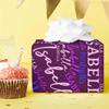 MyPupSocks Customized Gift Wrapping Paper Kids Name Birthday Wrapping Paper Men Purple Personalized Wrapping Paper Wedding Wrapping Paper 5 Rolls view 4