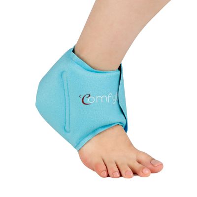 Comfytemp Ankle Ice Pack Wrap for Swelling, Plantar Fasciitis, FSA Eligible HSA, Foot Pain Relief, Reusable Gel Cold Compression Ankle Brace for Injury, Achilles Tendonitis, Gift for Men Women, 1Pcs