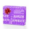 MyPupSocks Custom Christmas Wrapping Paper Princess Gift Wrap Birthday Gift Wrap Rolls for Girls Purple Personalized Christmas Wrapping Paper Christma Wrapping Paper 4 Rolls view 1
