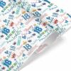 MyPupSocks Customize Wrapping Paper Happy Birthday Princess Birthday Girl Wrapping Paper Blue White Wrapping Paper Set Baby Shower Wrapping Paper Girl 1 Roll view 3