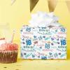 MyPupSocks Customize Wrapping Paper Happy Birthday Princess Birthday Girl Wrapping Paper Blue White Wrapping Paper Set Baby Shower Wrapping Paper Girl 1 Roll view 4