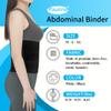 Abdominal Binder Post Surgery Compression Support | Stomach Wrap Belly Band for Hernia Tummy Tuck | Soft, Latex-free, Breathable - (30" - 45") 3 Panel - 9" Black view 2