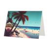 ZISHAK Beach Scenery Radiant Gratitude Cards-Wedding,Friendship,Anniversary Greeting Cards For Moments That Matter view 3