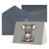ZISHAK The Lovely Koala Radiant Gratitude Cards-Wedding,Friendship,Anniversary Greeting Cards For Moments That Matter view 2