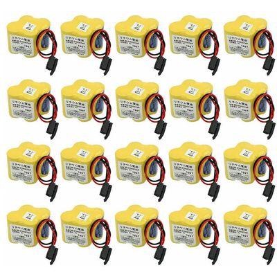 RUNAAJA (20-Pack) BR-2/3AGCT4A 6V 4400MAH Non Rechargeable Lithium Batteries Replace for A98L-0031-0025 A98L00310025 BR-2/3AGCT4A BR2/3AGCT4A