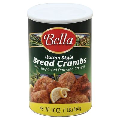Bella Italian Style Bread Crumbs, 16 Ounces (Pack Of 12)