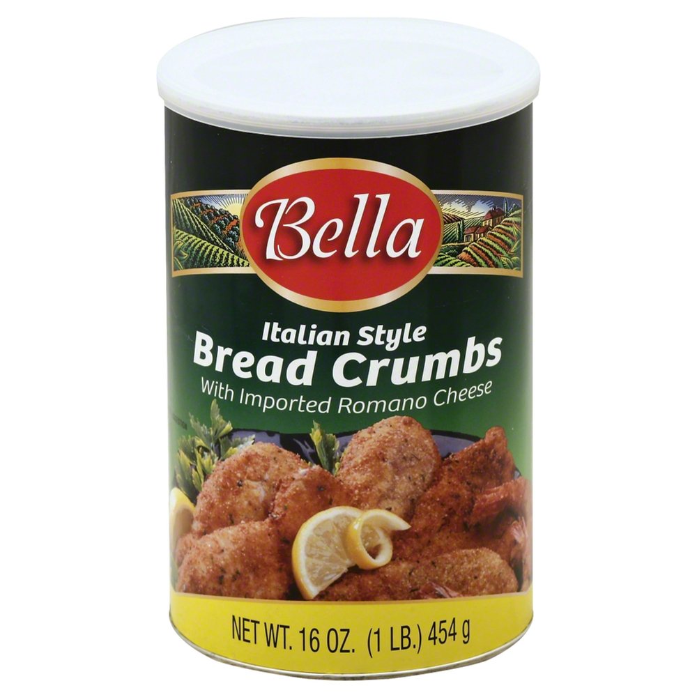Bella Italian Style Bread Crumbs, 16 Ounces (Pack Of 12)