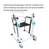 Patient Lift Wheelchair Patient Lift Wheelchair for Home Transfer Lift Steel Transport Wheelchair W/Soft Seat and Bedpan 360 Universal Wheel 130kg Patient Transfer Chair view 3