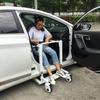 Patient Lift Wheelchair Patient Lift Wheelchair for Home Transfer Lift Steel Transport Wheelchair W/Soft Seat and Bedpan 360 Universal Wheel 130kg Patient Transfer Chair view 4