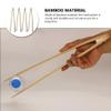 4Pcs Long Trash Garbage Picker Grabber Bamboo Trash Tong Litter Pick Up Stick Reaching Assist Tool Reacher Tool for Elderly Garden Nabber 50cm/1258 view 2