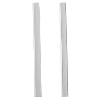 2PCS Dustpan Replacement Lips,Plastic Dustpan Edge Lips Dustpans Edge Bars for Home Office Restaurant Garbage Shovel Accessories
