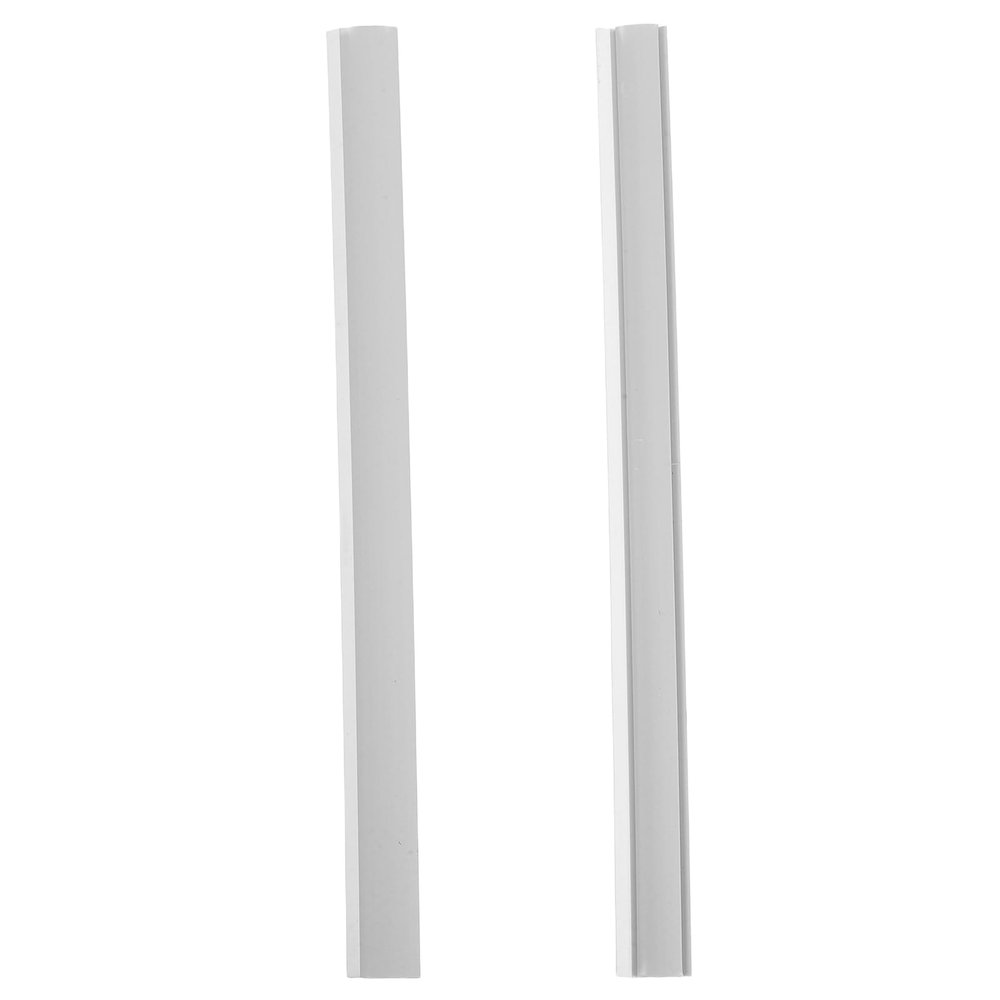 2PCS Dustpan Replacement Lips,Plastic Dustpan Edge Lips Dustpans Edge Bars for Home Office Restaurant Garbage Shovel Accessories