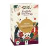 English Tea Shop - Tea Gift Merry Christmas Personalised with Folding Card, Secret Santa Gift, Organic, 20 Tea Bags, 5 Varieties view 1