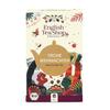 English Tea Shop - Tea Gift Merry Christmas Personalised with Folding Card, Secret Santa Gift, Organic, 20 Tea Bags, 5 Varieties view 3