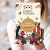 English Tea Shop - Tea Gift Merry Christmas Personalised with Folding Card, Secret Santa Gift, Organic, 20 Tea Bags, 5 Varieties view 4