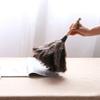 Duster, Household Duster, Reusable Handheld Supplies, Interior Exterior Duster with Wood Handle, Duster for Home, Car, Office view 3