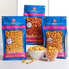 Bitoy's Popcorn Snack Packs (Bitoy's Classic (Cheese, Caramel, Sweet Cheese), Jumbo- (1.5 gallons each bag))