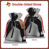 SSIMOO Impressive Karate Men Reusable Christmas Gift Bags,Elegant Artistic Craft,Your Go-To Solution For Gift Packaging view 3