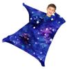 Blue Glowing Star Dynamic Movement Stretchy Sensory Body Socks - Stretchable Sensory Sack to Help Kids Relax and Focus - ADHD and Improve Sensory Full Body Sock for Kids (Small) view 1