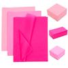 90 Sheet Pink Tissue Paper Recyclable Pink Wrapping Paper 14"x20"for Wedding Valentine Mother's Day Birthday DIY Art Craft Party Favor Decoration view 1