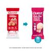Quest Nutrition Frosted Cookies Twin Pack, Strawberry Cake, 1g Sugar, 10g Protein, 2g Net Carbs, Gluten Free, 16 Cookies view 2