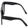 Mass Vision 'The Intellect' 3 Pair of Unisex Full Lens Reading Sunglasses with Spring Hinges (no bifocal) (Black/Black, 1.25) view 3