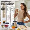 KOS Organic Plant Based Protein Powder, Chocolate Peanut Butter - Delicious Vegan Protein Powder Meal Replacement - Keto Friendly, Gluten Free, Dairy Free & Soy Free - 2.4 lbs, 28 Servings view 2
