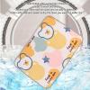 Washable Underpads, Bed Pads Washable 28x39.4in Water Absorption Soft Skin Friendly Urine Mattress Cute Bear Pet Pads for Incontinence view 2
