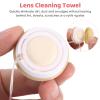 ABOOFAN 6Pcs Macaron Phone Screen Cleaner Eyeglass Brush Cleaner Mobile Phone Screen Wipe with Portable Keychain for Mobile Computer Glasses Cleaner view 3
