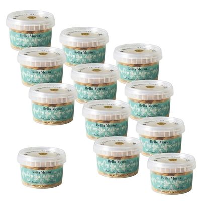 Bella Maria Fried Salted Valencia Almonds, 12 Pack, 4 oz, Selected by Jos Andrs
