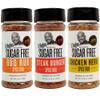 G Hughes Spice Rub Variety - Sugar Free BBQ Seasoning, Barbecue Rub Gift Set, Meat Rubs for Grilling, BBQ Spices and Rubs Gift Set for Men, Dads, Fathers Day, Grilling Spices, Sugar Free - 3 Pack view 1