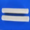 2 strands. Clear Collagen Beef casings. 32mm finished diameter view 1