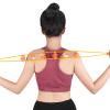 BORDSTRACT Back Massage Roller Rope, Plastic Anti Cellulite Self Massage Tools, Portable Manual Massage Strap for Back Neck Leg Pain Relief Therapy Lymphatic Muscle Recovery Waist view 3
