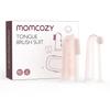 Momcozy Silicone Finger Toothbrush for Baby, Baby Finger Toothbrush for Training Teething, Infant Oral Cleaner, 2 Pcs Silicone Toothbrush view 1