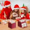 100Pcs Christmas Gingerbread Napkins Decorations,Red Black Buffalo Plaid Merry Christmas Disposable Paper Napkins Cup Cake Hand Towels Tableware for Home Kitchen Xmas Holiday Party Supplies Decor view 4