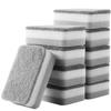 10pcs Sponge Scouring Pad Dish Scouring Pan Cleaning Brush for Cleaning Dish Washing Sponge Dishwashing Pad Kitchen All Purpose Sink for Dishes Double Sided view 1