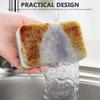 10pcs Sponge Scouring Pad Dish Scouring Pan Cleaning Brush for Cleaning Dish Washing Sponge Dishwashing Pad Kitchen All Purpose Sink for Dishes Double Sided view 2