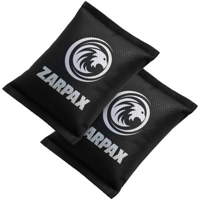Zarpax Dehumidifier Bags 18 oz/500g Pack of 2 - Rechargeable Moisture Absorber Bag - Car Dehumidifier, Storage, Gun Safe - Removes Excess Humidity - Microwave Reusable Desiccant