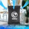 Zarpax Dehumidifier Bags 18 oz/500g Pack of 2 - Rechargeable Moisture Absorber Bag - Car Dehumidifier, Storage, Gun Safe - Removes Excess Humidity - Microwave Reusable Desiccant view 2
